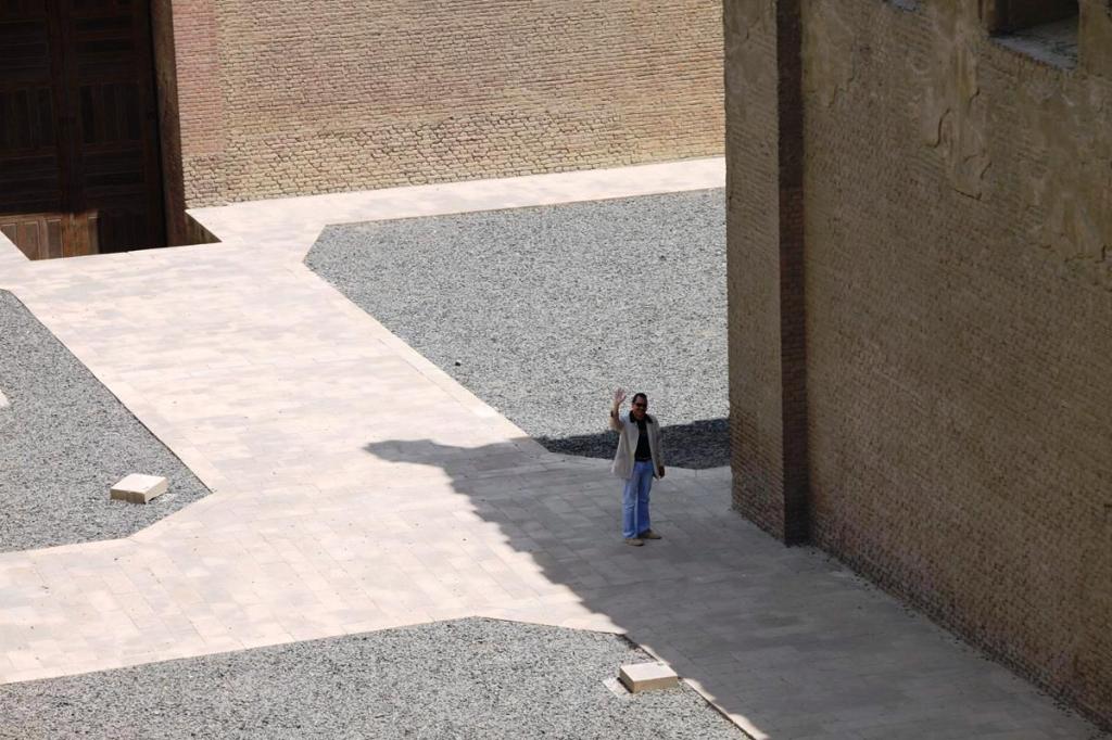 At the Mosque of Ahmed Ibn Tulun