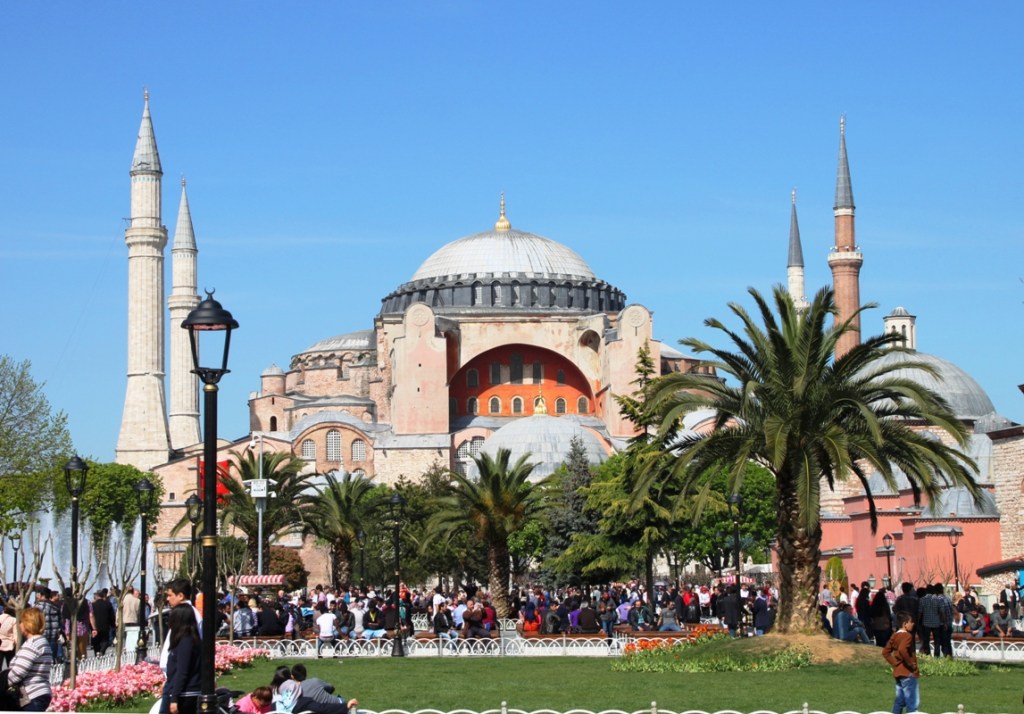 The View of the Hagia Sophia